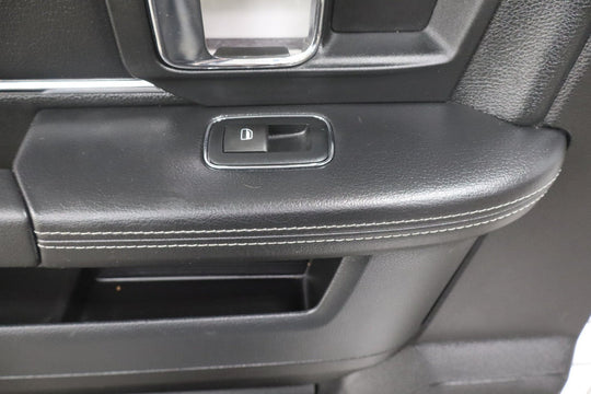 13 - 18 Ram Crew Cab Laramie Left Rear Interior Door Trim Panel (Black X9)
