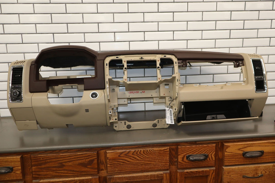13 - 18 Ram Longhorn Dashboard Dash Panel (Frost Beige/Canyon Brown) OEM