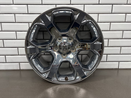 13-24 4th Gen Ram 1500 Classic Single (1) 20x9 6 Spoke Wheel Chrome Clad Opt WRG