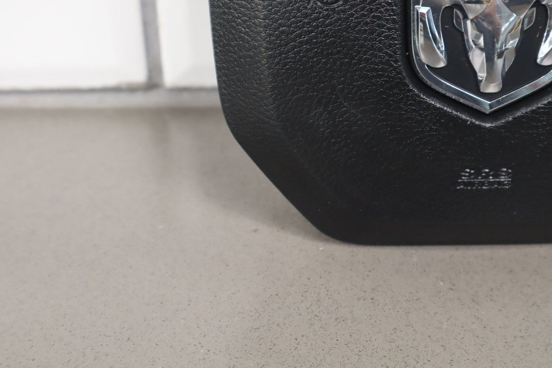 13 - 24 Dodge Ram 1500 Left Driver Steering Wheel Airbag Black Trim OEM