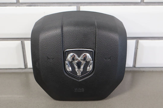 13 - 24 Dodge Ram 1500 Left Driver Steering Wheel Airbag Black Trim OEM