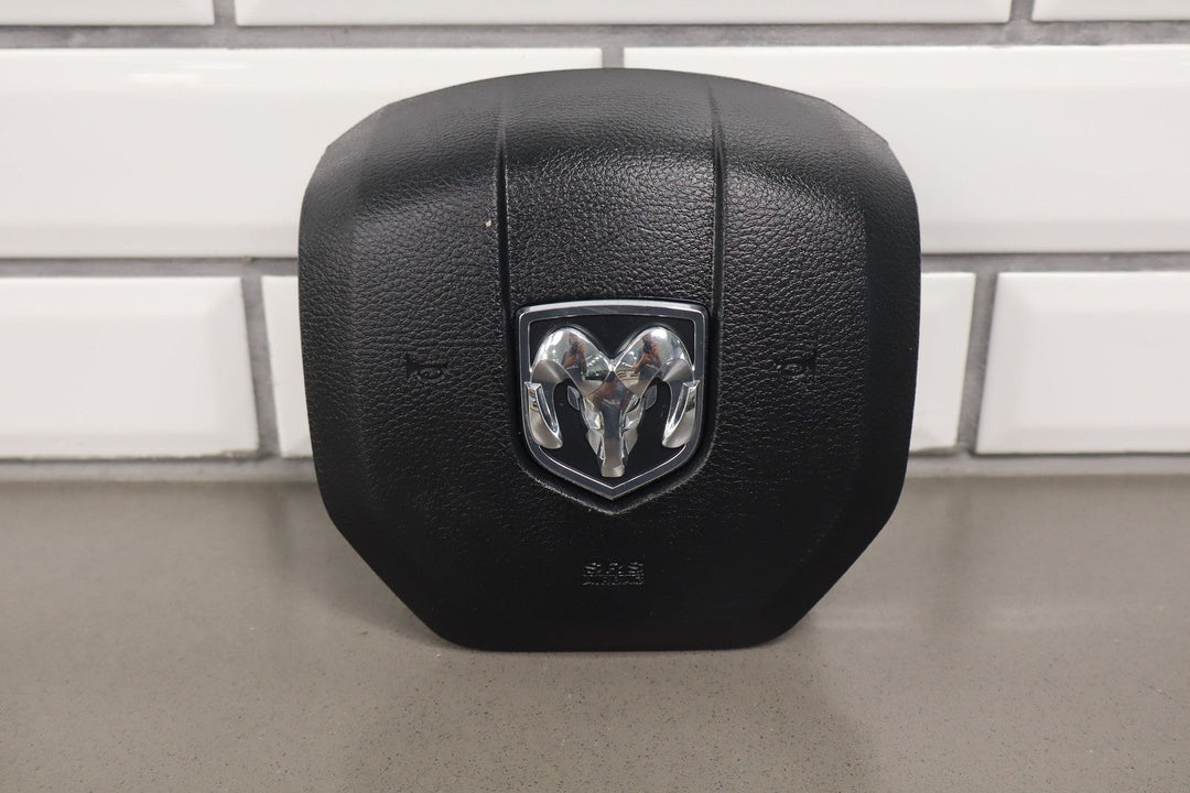 13 - 24 Dodge Ram 1500 Left Driver Steering Wheel Airbag Black Trim OEM