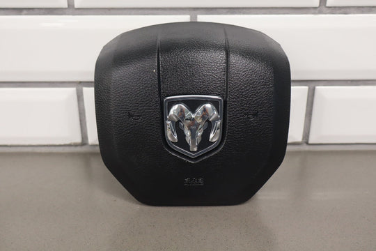 13 - 24 Dodge Ram 1500 Left Driver Steering Wheel Airbag Black Trim OEM
