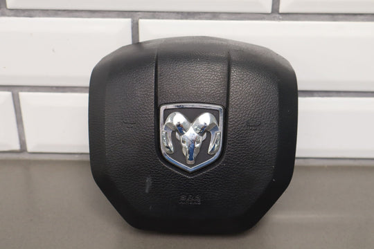 13 - 24 Dodge Ram 1500 Left Driver Steering Wheel Airbag Black Trim OEM