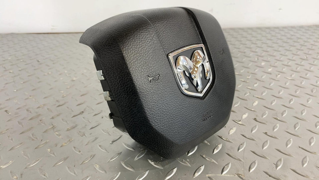 13 - 24 Dodge Ram 1500 Left Driver Steering Wheel Airbag Black Trim OEM