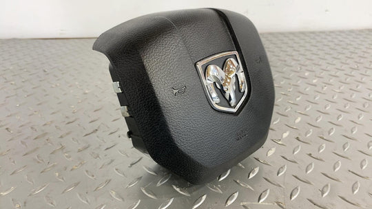 13 - 24 Dodge Ram 1500 Left Driver Steering Wheel Airbag Black Trim OEM
