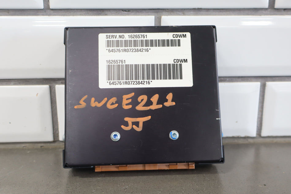 1998 Chevrolet Corvette- Chassis Control Module