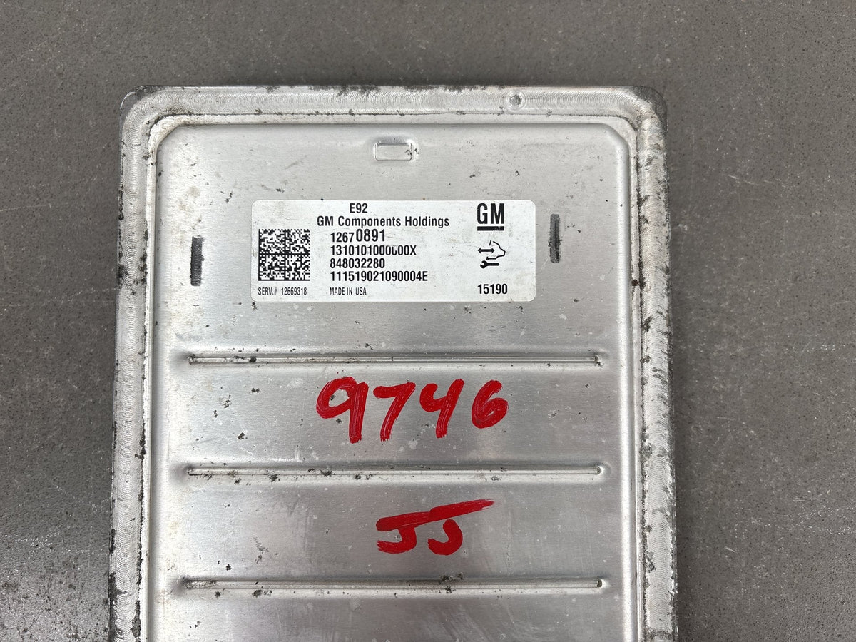 14-16 Cadillac Escalade Engine Computer 12676230