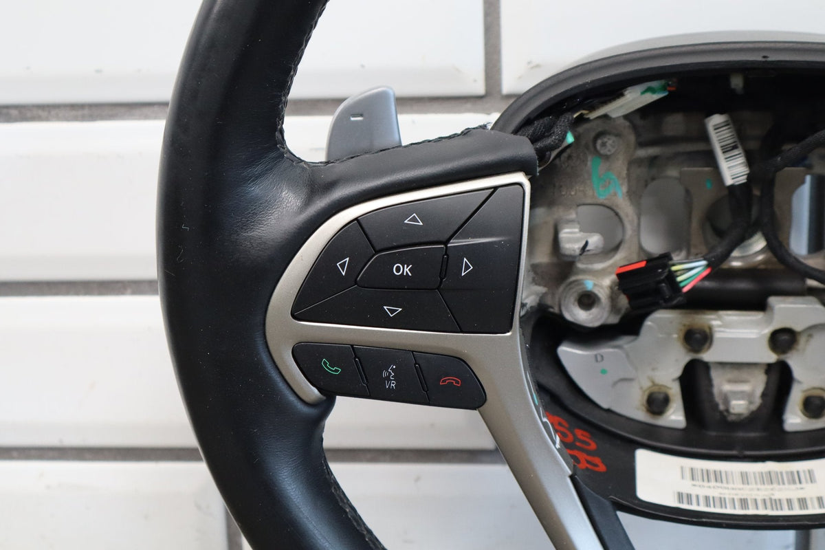14-16 Jeep Grand Cherokee Limited Heated Leather Steering Wheel