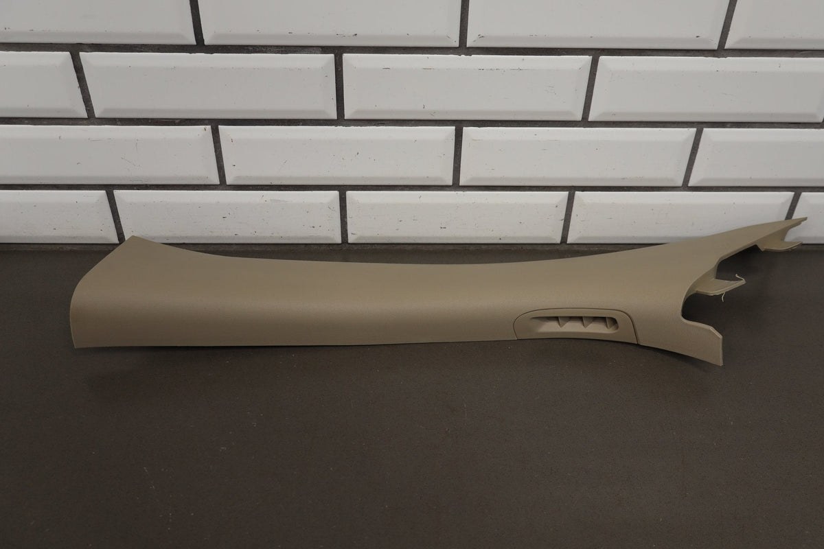 14-16 Jeep Grand Cherokee Pair A Pillar Trim (Frost Beige)