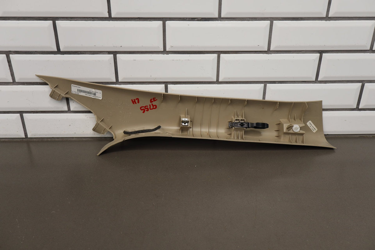 14-16 Jeep Grand Cherokee Pair A Pillar Trim (Frost Beige)