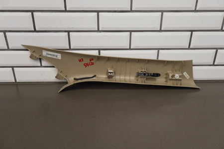 14-16 Jeep Grand Cherokee Pair A Pillar Trim (Frost Beige)