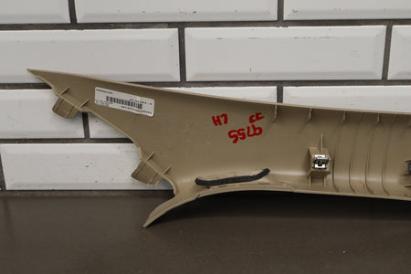 14-16 Jeep Grand Cherokee Pair A Pillar Trim (Frost Beige)