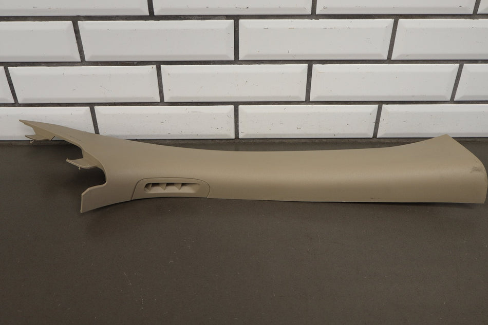 14-16 Jeep Grand Cherokee Pair A Pillar Trim (Frost Beige)