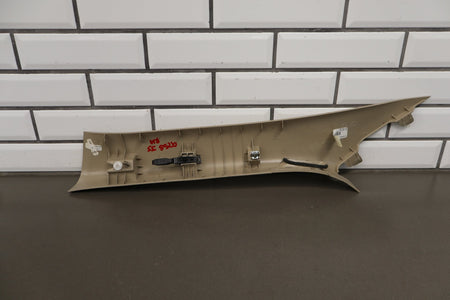 14-16 Jeep Grand Cherokee Pair A Pillar Trim (Frost Beige)