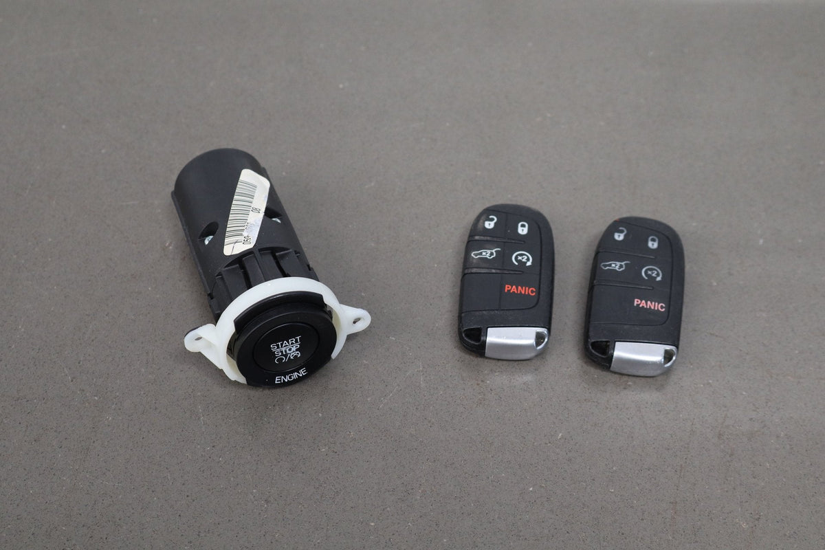 14-16 Jeep Grand Cherokee Push Button Ignition Switch w Key