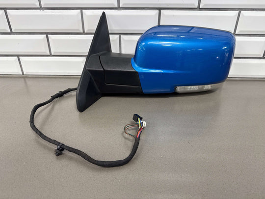 14 - 18 Dodge Ram Left LH Power Folding Door Mirror Hydro Blue (PBJ) OEM