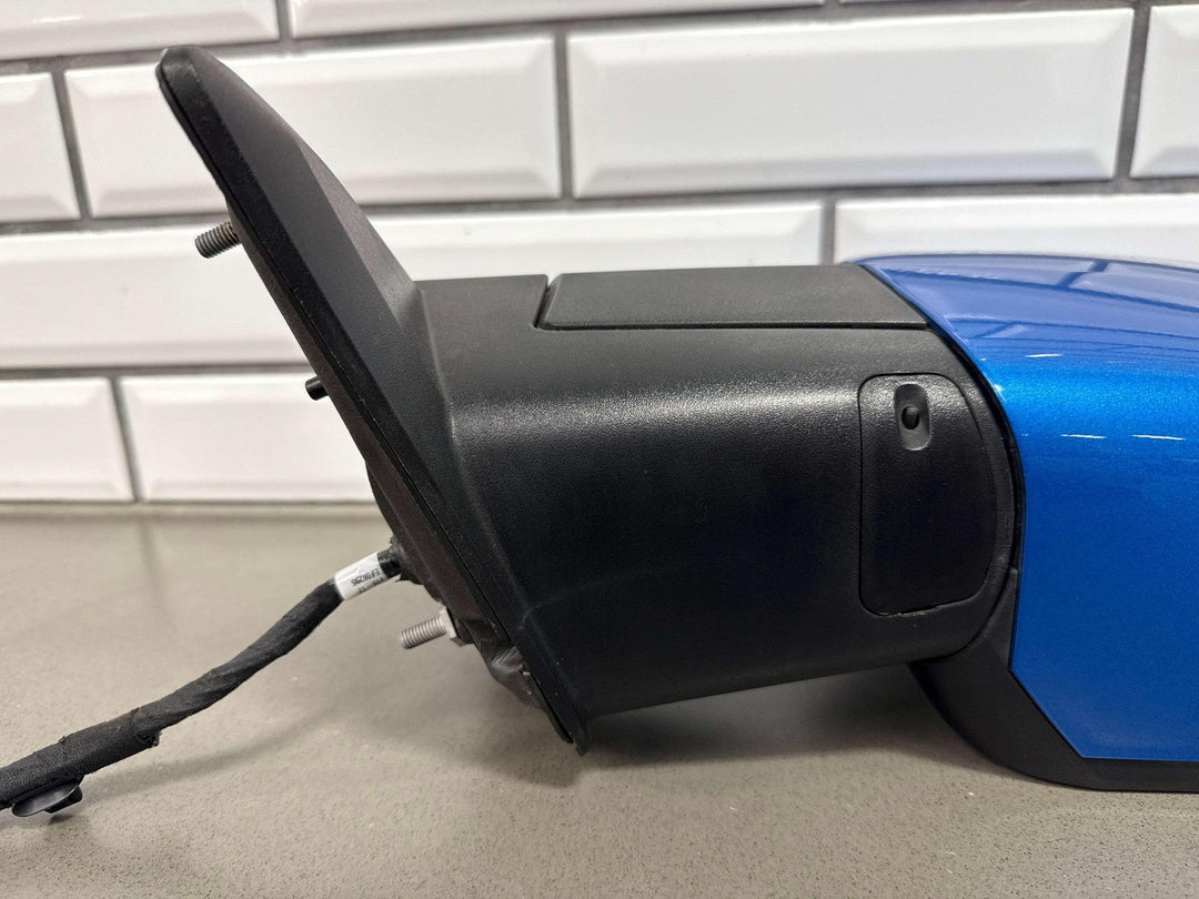 14 - 18 Dodge Ram Left LH Power Folding Door Mirror Hydro Blue (PBJ) OEM