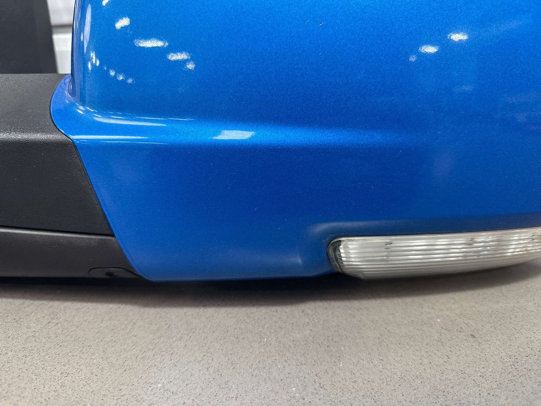 14 - 18 Dodge Ram Left LH Power Folding Door Mirror Hydro Blue (PBJ) OEM