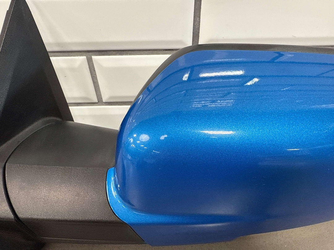 14 - 18 Dodge Ram Left LH Power Folding Door Mirror Hydro Blue (PBJ) OEM