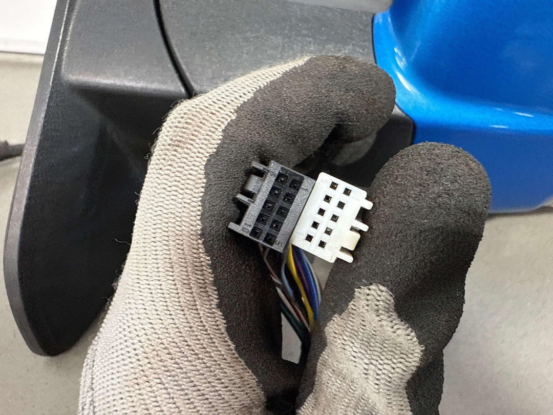 14 - 18 Dodge Ram Left LH Power Folding Door Mirror Hydro Blue (PBJ) OEM