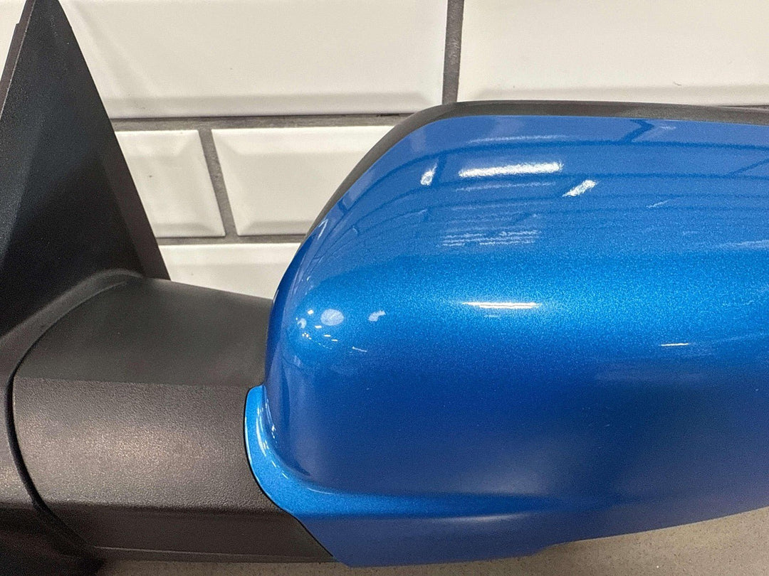 14 - 18 Dodge Ram Left LH Power Folding Door Mirror Hydro Blue (PBJ) OEM
