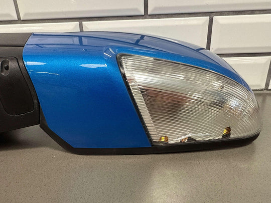 14 - 18 Dodge Ram Left LH Power Folding Door Mirror Hydro Blue (PBJ) OEM