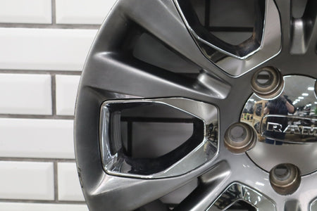 14-18 Ram 1500 Longhorn 20x9 Silver Wheel W/Chrome Insert (WRM) 12-Spoke
