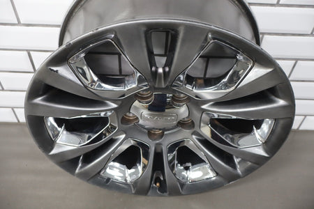 14-18 Ram 1500 Longhorn 20x9 Silver Wheel W/Chrome Insert (WRM) 12-Spoke
