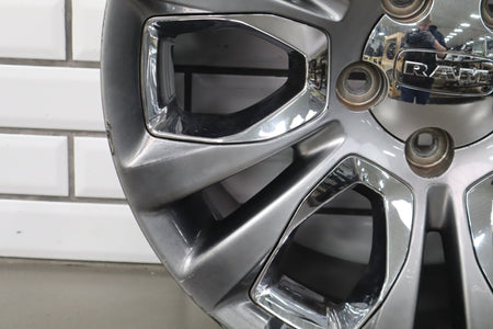 14-18 Ram 1500 Longhorn 20x9 Silver Wheel W/Chrome Insert (WRM) 12-Spoke