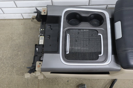 14-18 Ram Limited Tungsten OEM Center Console Assembly with Trim Indigo/Frost
