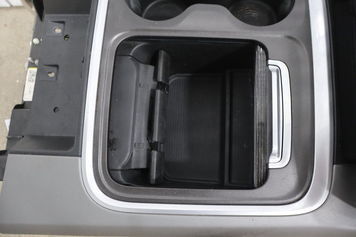 14-18 Ram Limited Tungsten OEM Center Console Assembly with Trim Indigo/Frost