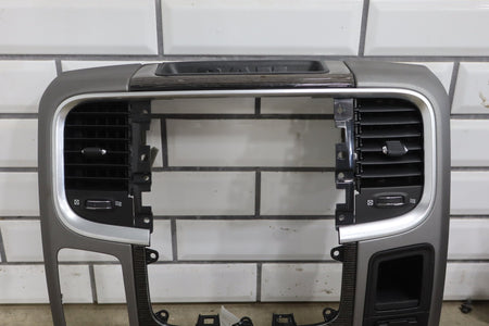 14-18 Ram Limited Tungsten OEM Center Console Assembly with Trim Indigo/Frost