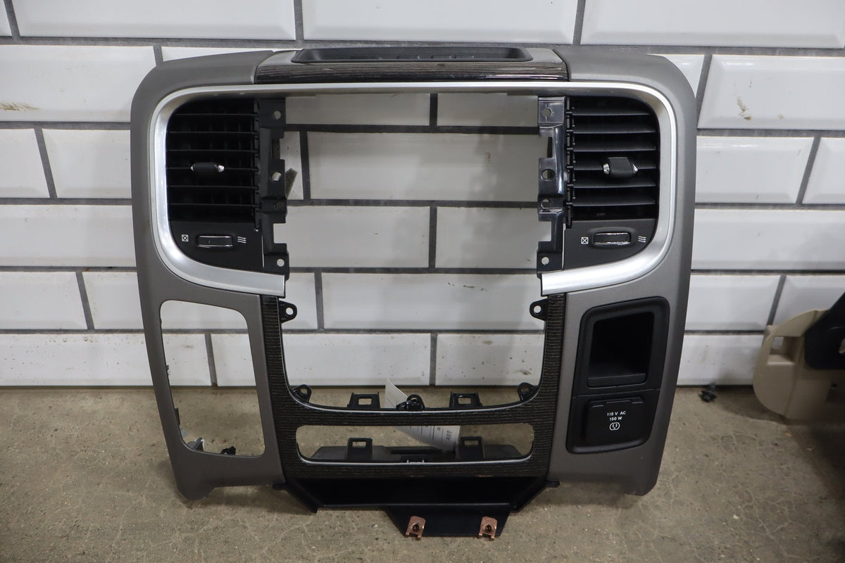 14-18 Ram Limited Tungsten OEM Center Console Assembly with Trim Indigo/Frost