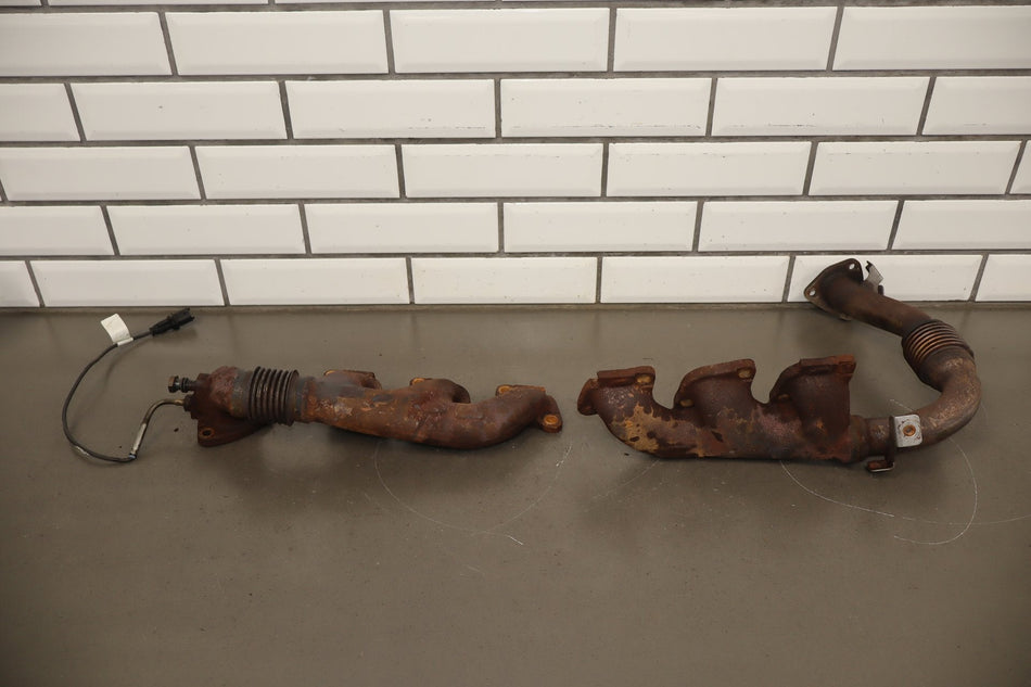14-19 Ram 1500 Grand Cherokee 3.0L EcoDiesel Exhaust Manifold Pair W/ Sensor OEM