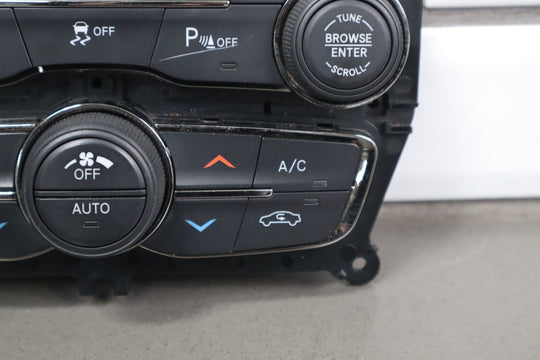 15 - 16 Dodge Challenger Hellcat SRT Climate Contorl Panel 68185187AB