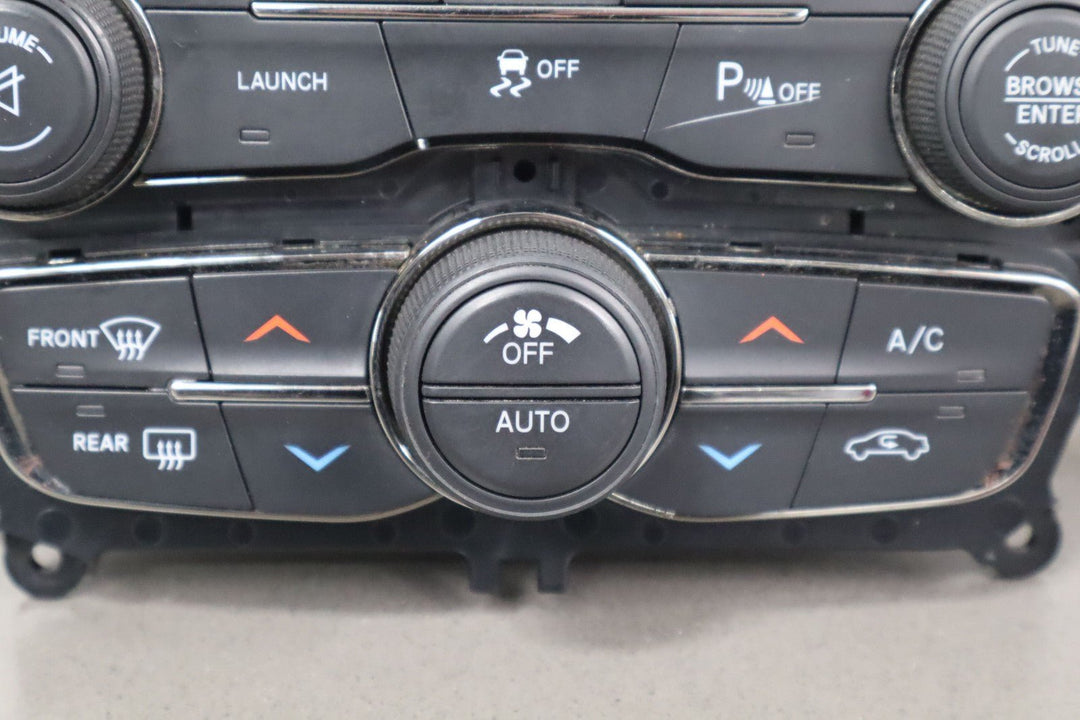 15 - 16 Dodge Challenger Hellcat SRT Climate Contorl Panel 68185187AB