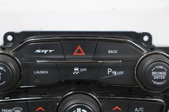 15 - 16 Dodge Challenger Hellcat SRT Climate Contorl Panel 68185187AB