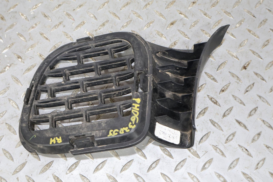 15 - 17 Dodge Challenger Hellcat OEM Pair LH&RH Lower Front Bumper Grilles (Black)