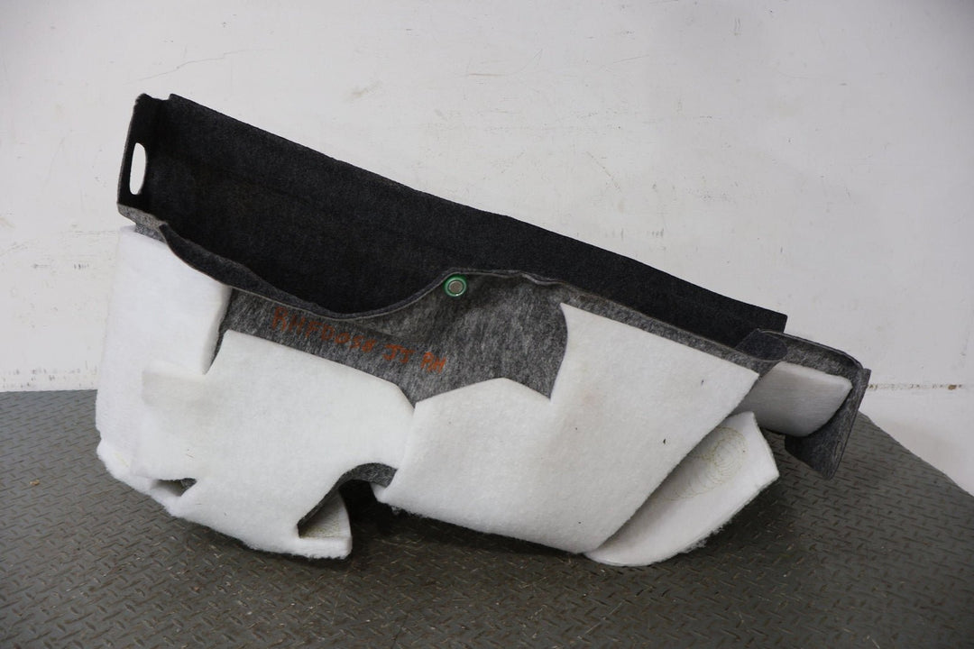 15 - 17 Ford Mustang Coupe Carpeted Right RH Trunk Trim Panel (Dark Gray)