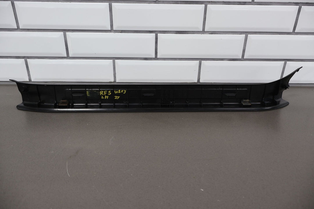 15 - 17 Subaru WRX STi Pair LH&RH Door Sill Entry Plates (Black/Aluminum)