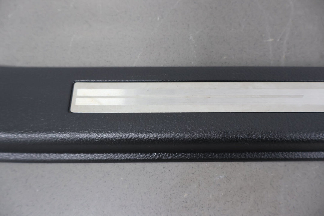 15 - 17 Subaru WRX STi Pair LH&RH Door Sill Entry Plates (Black/Aluminum)