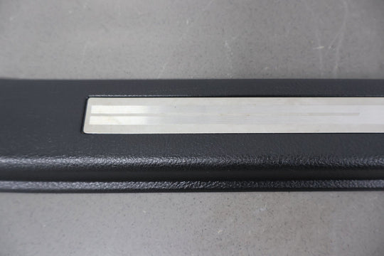 15 - 17 Subaru WRX STi Pair LH&RH Door Sill Entry Plates (Black/Aluminum)