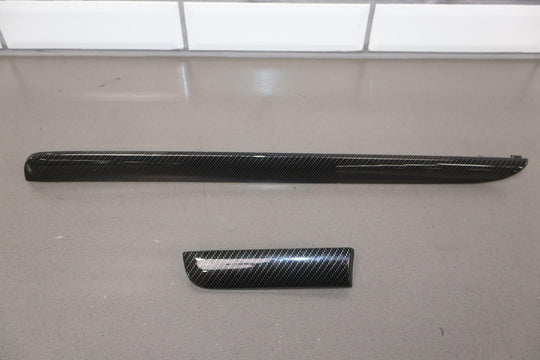15 - 17 Subaru WRX STI Pair LH&RH Interior Dash Trim (Faux Carbon Fiber)