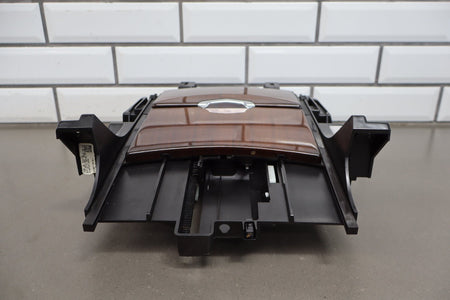 15-20 Cadillac Escalade Console Cup Holder Woodgrain