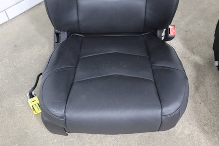 15-20 Cadillac Escalade Front Seats Heat Cool Jet Black