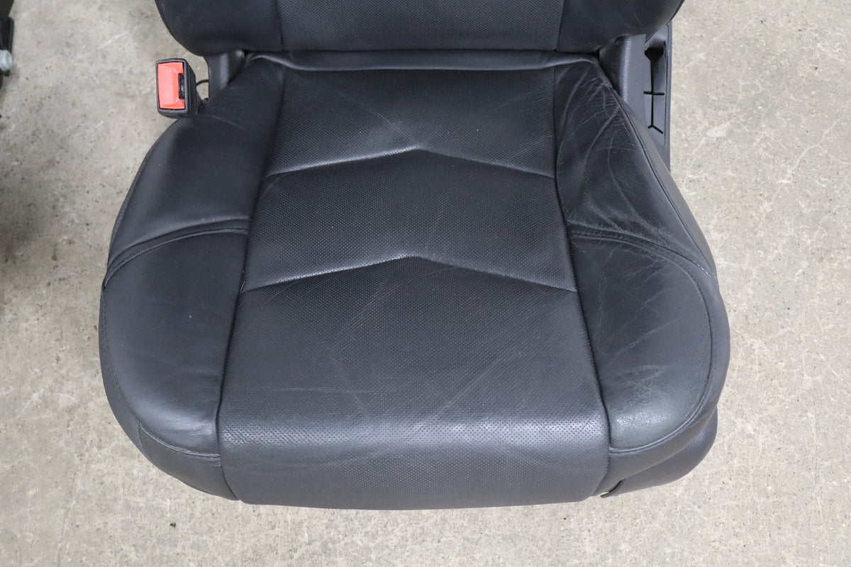 15-20 Cadillac Escalade Front Seats Heat Cool Jet Black