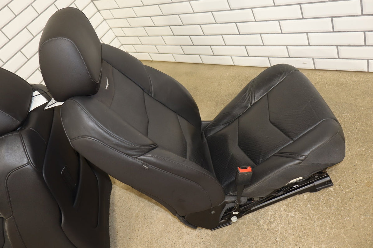 15-20 Cadillac Escalade Front Seats Heat Cool Jet Black
