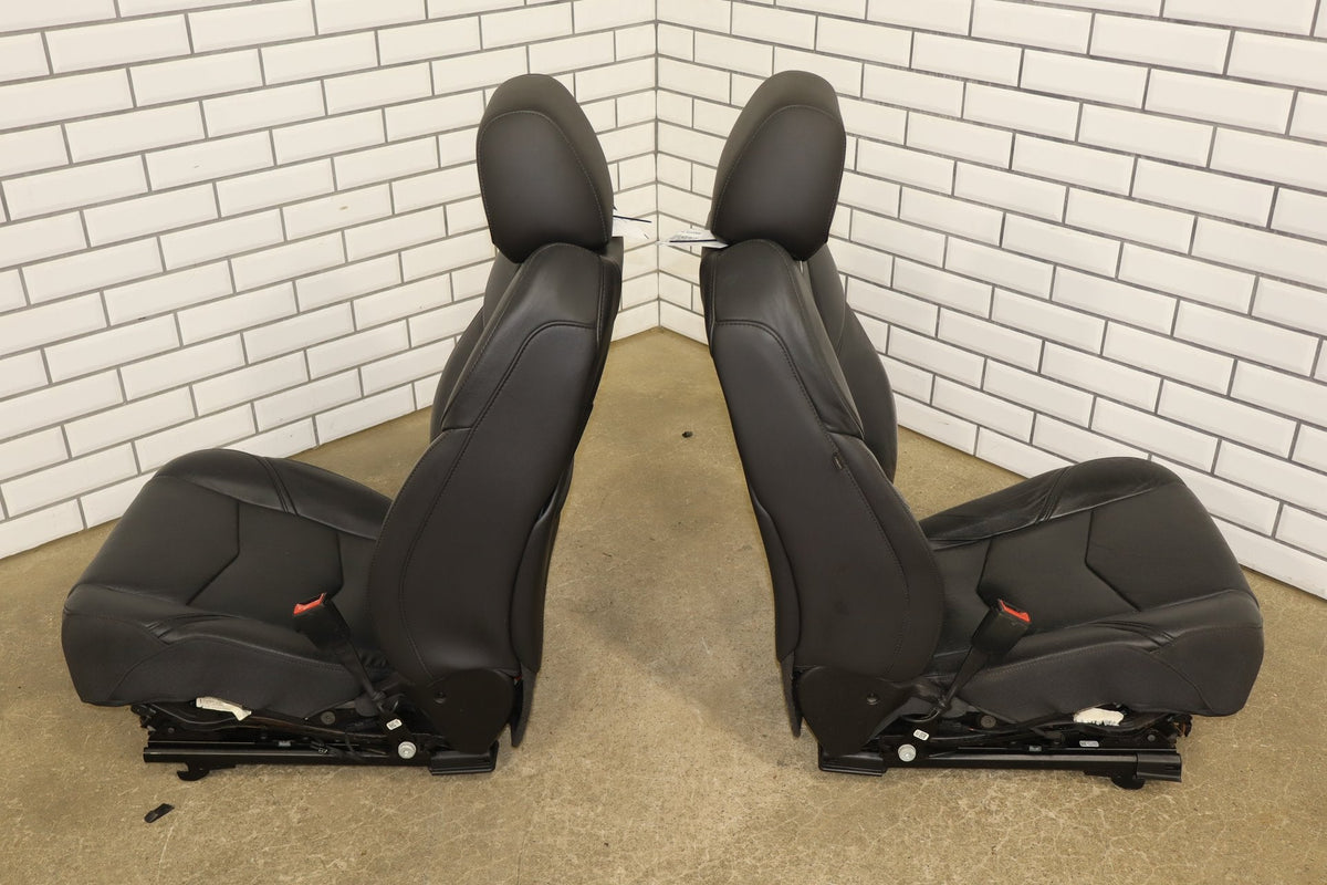15-20 Cadillac Escalade Front Seats Heat Cool Jet Black