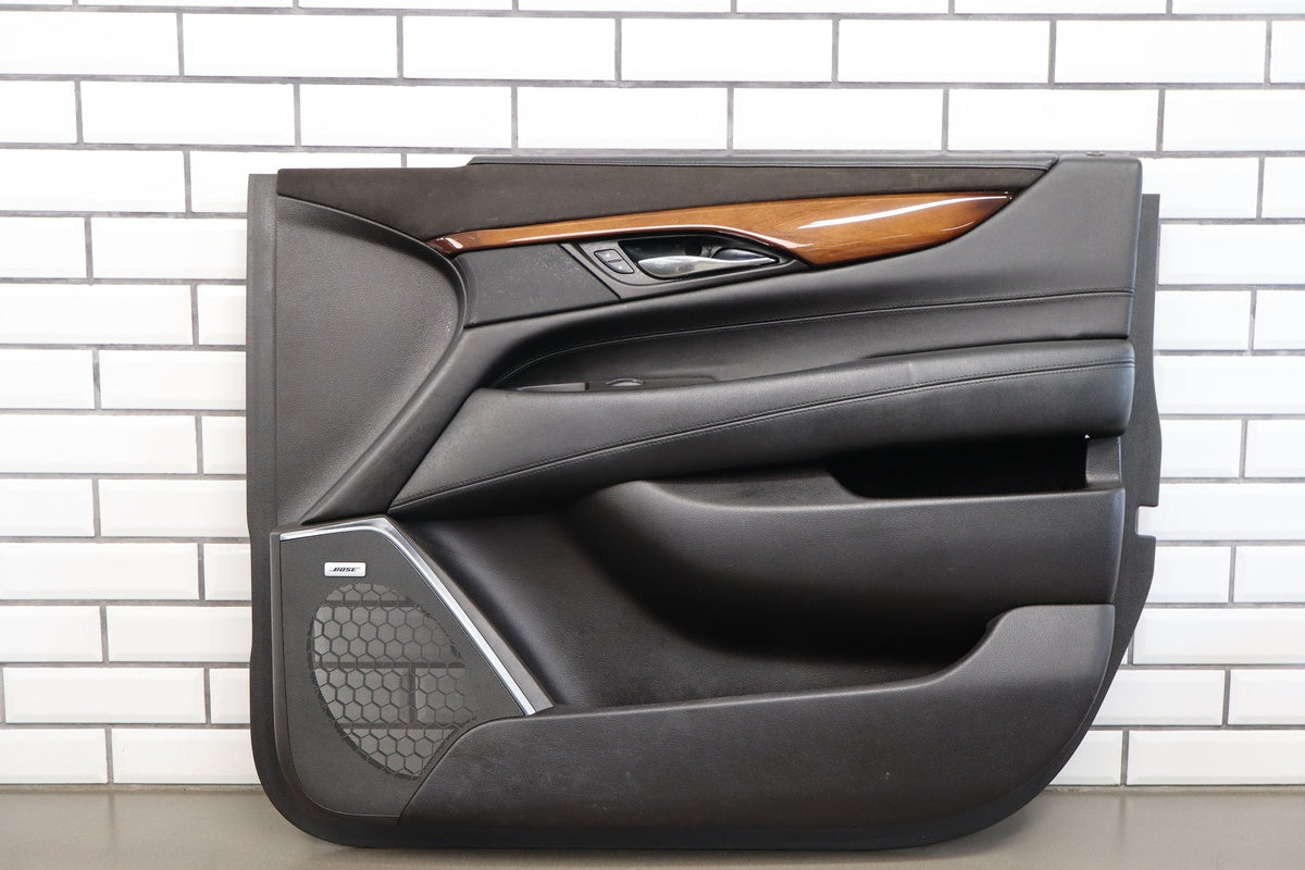 15-20 Cadillac Escalade RF Door Panel Jet Black H2X